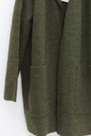 SWAYING 25 Fall/Winter Collection: Men's Cashmere and Wool Blend Windbreaker Jacket SW-SW25AW1T35C2S2-LV (Green)